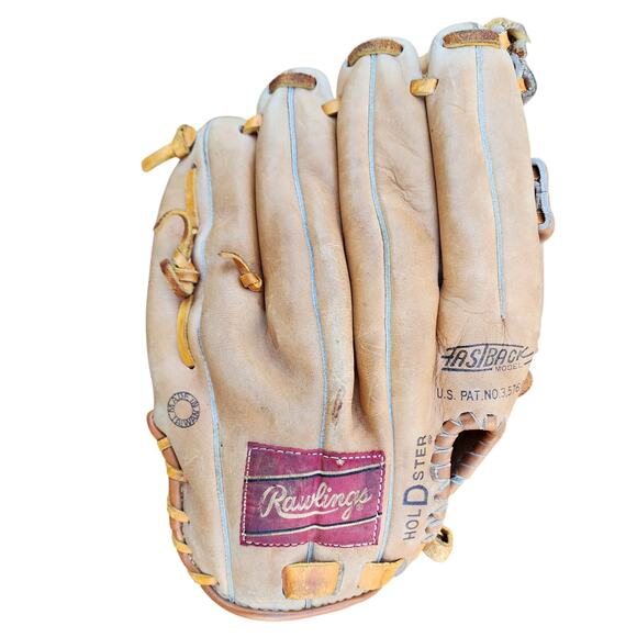 Rawlings Ozzie Smith Baseball Glove RBG50 Autograph RHT 12" Great Shape New Lace - Picture 1 of 10